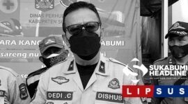 Kadishub Kabupaten Sukabumi Dedi Chardiman. l Dok, sukabumiheadlines.com