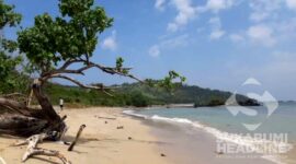 Kawasan pantai Pulau Kunti. l Istimewa