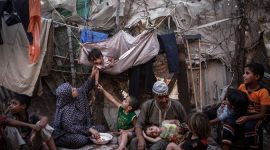 Warga miskin Palestina. l Istimewa
