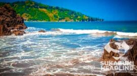 Suasana Pantai Karang Haji Cibangban. l Istimewa 