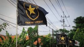 Bendera Partai Ummat. l Istimewa