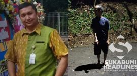 Erik dan lokasi pasangan suami istri tertimpa dahan pohon mahoni. l Dok. sukabumiheadlines.com