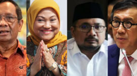 Mahfud MD, Gus Yaqut, Ida Fauzyah, Yasonna Laoly. l Istimewa
