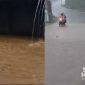 Banjir menggenangi jalanan Kota dan Kabupaten Sukabumi. l Istimewa
