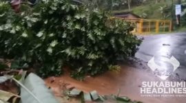 Longsor di Kampung Cibogo. l Istimewa
