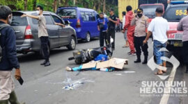 Korban lakalantas di Parungkuda. l Istimewa