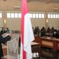 Rapat Paripurna DPRD Kabupaten Sukabumi. l Istimewa
