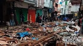 Penertiban PKL Kota Sukabumi. l Istimewa