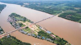 Jembatan Tengku Agung Sultanah Latifah. l Istimewa 