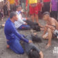Korban terseret ombak Pantai Karanghawu. l sukabumiheadlines.com
