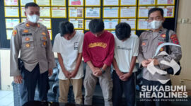 Tiga pelaku diamankan polisi. l Istimewa