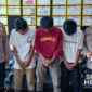 Tiga pelaku diamankan polisi. l Istimewa