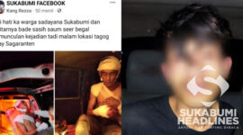 Status FB Kang Rezza dan pelaku ditangkap polisi. l Istimewa