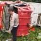 Truk terjun ke jurang di Ciemas. l Istimewa