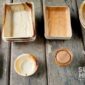 Mangkuk dan piring dari bahan pelepah pinang. l Istimewa