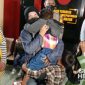 Rika Oktaviani saat tiba di Mapolres Sukabumi. l Istimewa