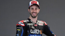Pembalap tim Yamaha Andrea Dovizioso. l Istimewa