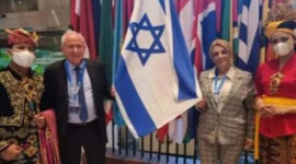 Delegasi Israel dalam konferensi International Parliamentary Union di Bali.
