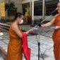 Biksu Phra Kru Phanom Prechakon. l Facebook Phra Kru Phanom Prechakon