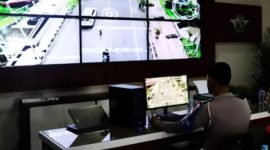 Pantauan pelaksanaan tilang elektronik. l Istimewa