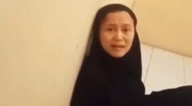 Kanti Utami, terduga pelaku penggorok anak kandung. l Istimewa