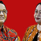 Anies Baswedan dan Puan Maharani. l Ilustrasi: Fery Heryadi
