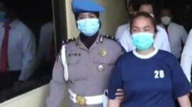 IR saat diamankan polisi. l Istimewa
