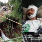 Jembatan Cikareo rusak sudah jatuh korban. l Abdul Fikri