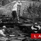 Rumah terbakar dipicu gempa bumi di Kampung Citampian. l Istimewa