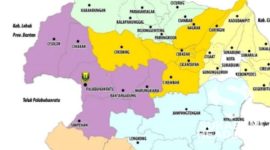 Peta Kabupaten Sukabumi. l Istimewa