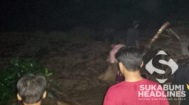 Longsor tebing di Palabuhanratu. l Istimewa