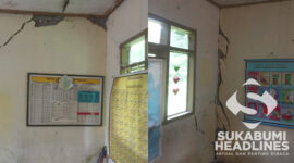 Sekolah rusak di Mekar Asih. l sukabumiheadlines.com