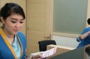 Teller bank. l Istimewa