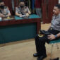 AKBP M saat menjalani sidang kode etik. l Istimewa