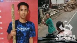 Pelaku aksi koboy jalanan ditangkap polisi. l Istimewa