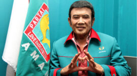Ketua Partai Idaman Rhoma Irama. l Istimewa