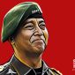 Jenderal TNI Andika Perkasa. | Ilustrasi: Fery Heryadi