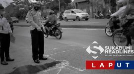 TKP bocah tewas terlindas truk. l Istimewa