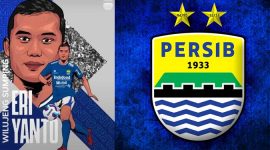 Eriyanto, pesepakbola asal Nagrak Sukabumi gabung Persib Bandung. l @Persib