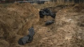 Kuburan massal di Ukraina. l Istimewa