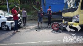 Lakalantas di Bojongkokosan, Parungkuda. l Istimewa