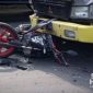 Motor korban lakalantas di Parungkuda. l Istimewa
