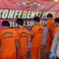 Puluhan tersangka diamankan polisi. l Istimewa