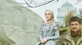 Aishat Kadyrova dan Ramzan Kadyrov. l Istimewa
