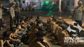Ratusan geng motor di Sukabumi diamankan polisi. l Istimewa