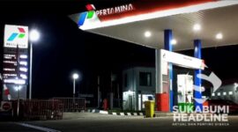 SPBU Pertamina. l Fery Heryadi