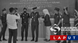 Sertijab Kasi Intel Kejari Kabupaten Sukabumi. l Istimewa