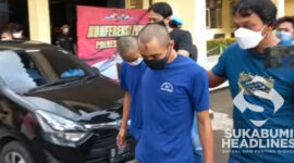 Kurir narkotika jenis sabu dibekuk di Cicurug. l Istimewa