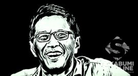 Rocky Gerung. l Ilustrasi: Fery Heryadi