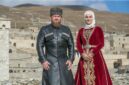 Ramzan Kadyrov dan istrinya, Medni Musaevna Kadyrova. l Istimewa